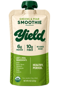 Yield Greens & Pear organic fruit & veggie smoothie pouch