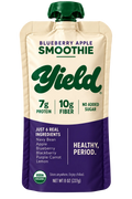 Yield Blueberry Apple organic fruit & veggie smoothie pouch